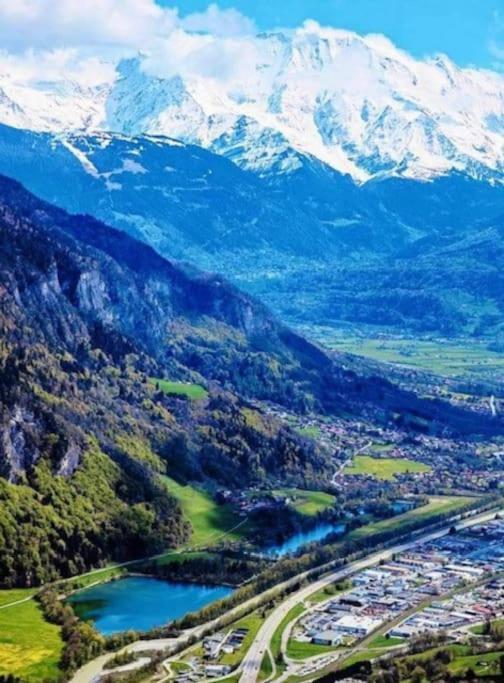 Les Loges De L'Arpenaz Lägenhet Magland Exteriör bild